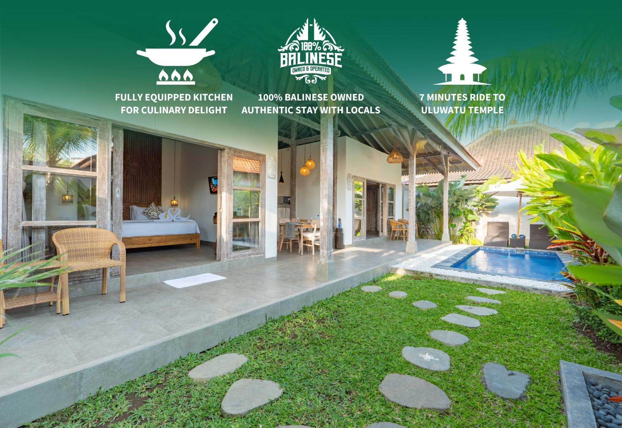 Rain Villa Uluwatu By Bukit Vista Bagian luar foto